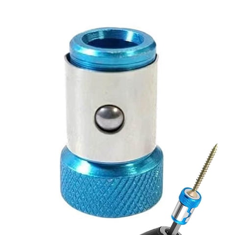 Unbrand - Magnetic Screwdriver Bit Magnetizer Rings, Universal Magnetizer Screw Removable For Hex Screwdriver And Power Bits, Metal Magnetic Screw Holder Tool For Fastening & Repair