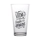 thumbnail image 3 of Set 4 Vaso vidrio frases 480ML transparente, 3 of 9