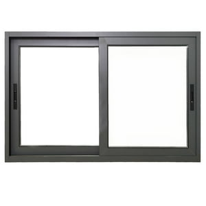 Windoor - Ventana Termopanel Aluminio Rpt Premium 73S 150X100Cm Vidrio De Seguridad Templado- Gris