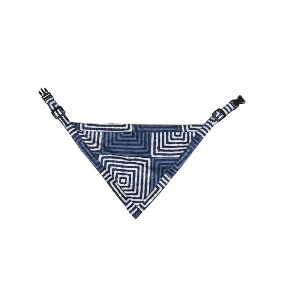 Bandana Dog Gone Smart Unbugz-It Pequeña Cuadrada Azul