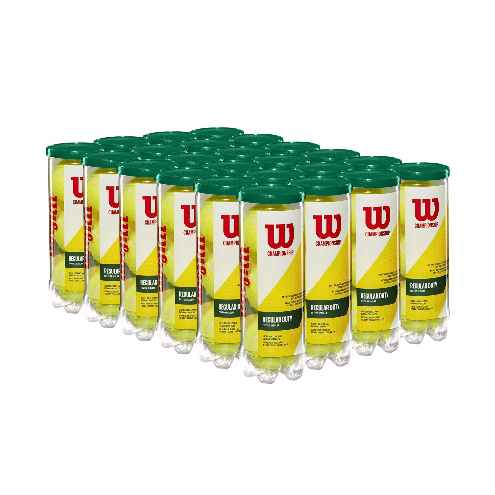 Pelotas De Tenis Wilson Championship Regular Duty Paquete De 72