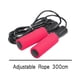 thumbnail image 2 of Cuerda de saltar para entrenamiento de fitness, gimnasio, ejercicio ajustable, cuerda de saltar de velocidad para adultos, 2 of 5