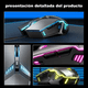 thumbnail image 2 of Mouse gamer Xundefined GM16 usb 3200dpi gris, 2 of 3