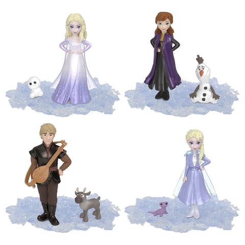 Set De Muñecas Pequeñas Frozen Ice Reveal De Toy Mattel Disney Con 6 Sorpresas