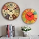 thumbnail image 1 of Reloj De Pared De La Vendimia En Mal Estado Decoración Rústica Cocina De La Casa Elegante De Madera De 30 Cm 3, 1 of 3