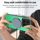 thumbnail image 3 of Magnetic Slim Case for Xiaomi 14 5G with Camera Guard & Anti-Scratch Back Green, 3 of 6
