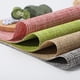 thumbnail image 2 of XmhyTop Juego de 6 Manteletes Individuales para Mesa, Hechos de PVC Resistente, Antideslizantes y Termorresistentes, Ideal para Hogares, Restaurantes y Cocinas, Estilo B, 45*30cm, Gris, 2 of 3