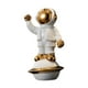 thumbnail image 2 of Figura Decorativa De Cosmonauta De Porcelana Para Sala De Estar, Adorno De Mesa, Moderno Y Elegante, 10,5x9x18cm, 2 of 5