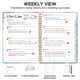 thumbnail image 3 of Planificador JEJEGO 2026 semanal y mensual A5 con tapa dura, 3 of 7