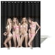 thumbnail image 1 of Cortina de ducha de Victoria's Secret Sexy Show con ganchos, tamaño 60 x 72 pulgadas, 1 of 3