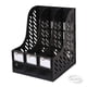 thumbnail image 1 of Revistero Plastico Triple Negro, 1 of 3