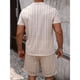 thumbnail image 3 of Conjunto Hombre Short y Polera Texturado Tendencia Botones 6263, 3 of 3