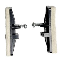 Ioensy - Pastillas De Freno Para Bicicleta Estacionaria, Resistentes, Para Gimnasio Y Ciclismo En Interiores