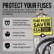 thumbnail image 2 of Probador de circuitos HVAC Fuse Saver 3A y 5A 24V AC/DC 125/250V AC, 2 of 9