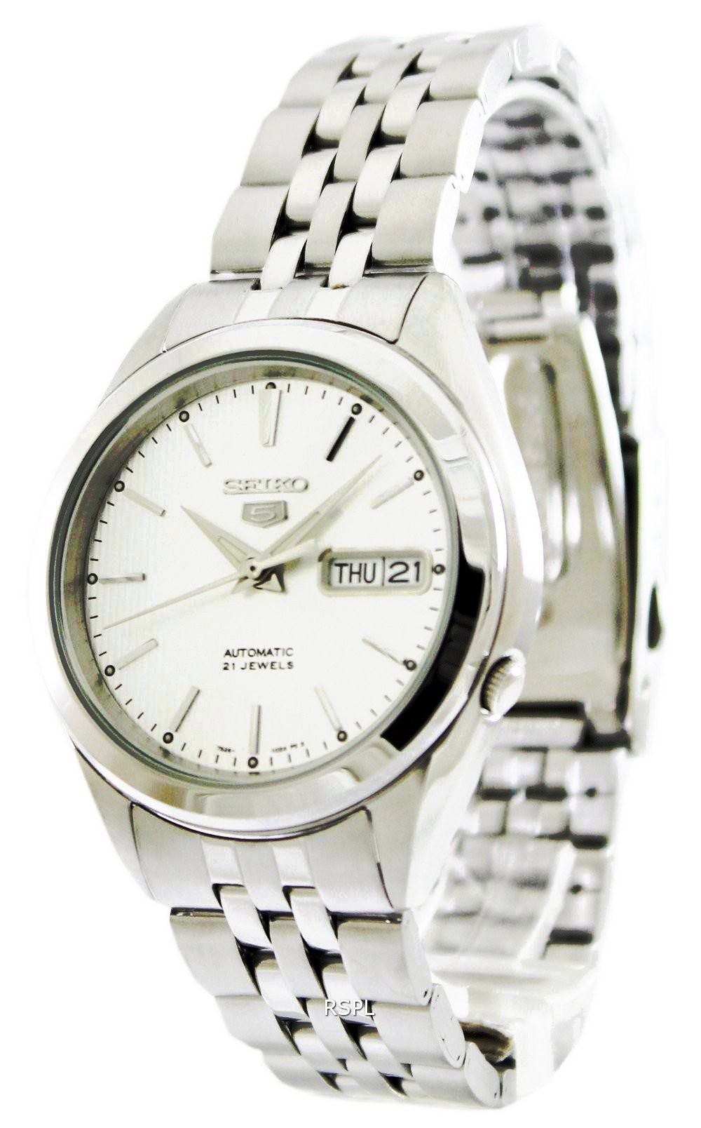 Reloj Seiko 5 Stainless Steel Automatic 21 Jewels Snkl15 Snkl15K1 Snkl15K Men'S Watch
