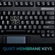 thumbnail image 4 of Teclado táctil USB para montaje en rack Adesso AKB-425UB - Negro, 4 of 9