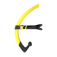 Ioensy - Tubo De Respiración Frontal Para Natación, Húmedo, Semiseco, Para Deportes Acuáticos, Buceo, Snorkel Frontal, Amarillo