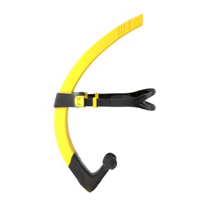 Ioensy - Tubo De Respiración Frontal Para Natación, Húmedo, Semiseco, Para Deportes Acuáticos, Buceo, Snorkel Frontal, Amarillo