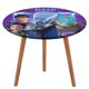 thumbnail image 1 of ¡Megamente manda!-theme Fitted Round Tablecloths Elastic Edged Table Covers Waterproof Table Cloth for Kitchen Holiday Party Tables Decor 120cm, 1 of 6