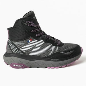 Michelin Footwear - Botín Impermeable Caña Alta Mujer Negro Rosa Michelin Aw06