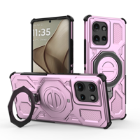 Funda Foxdock Para Motorola Edge 50 5G , Magnética, Ligera, Soporte 360°, Antigolpes