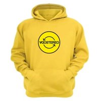 Genérico - Polerón Canguro Soda Stereo Amarillo Talla Xs Unisex