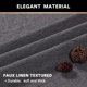thumbnail image 4 of Cortinas PrinceDeco 100% Blackout 100" x 213 cm Gris Lino, 4 of 7