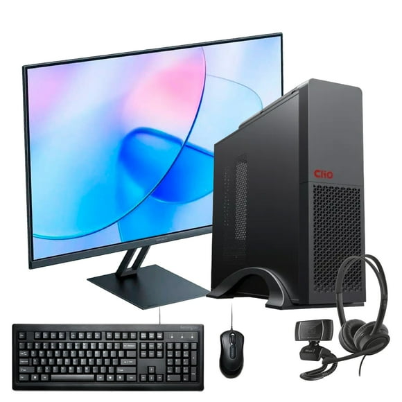 PC mini + MONITOR 27 + Perif: AMD RYZEN 5 8500G 32Gb 1Tb Radeon 740M WiFi