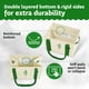 thumbnail image 5 of Bolsas de supermercado reutilizables Green Bulldog Heavy Duty, paquete de 3, 5 of 9
