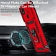thumbnail image 4 of Estuche GANGXUN para Samsung Galaxy A03, soporte giratorio 360°, estilo mecánico y magnético, 4 of 5
