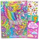 thumbnail image 1 of Set de libros para colorear Lisa Frank Relajation con 50 pegatinas para adultos, 1 of 3
