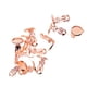 thumbnail image 2 of Arreglos de 12 piezas de 12 mm Cabochon Pendientes de clip de oro dorado sin perforaciones, 2 of 5
