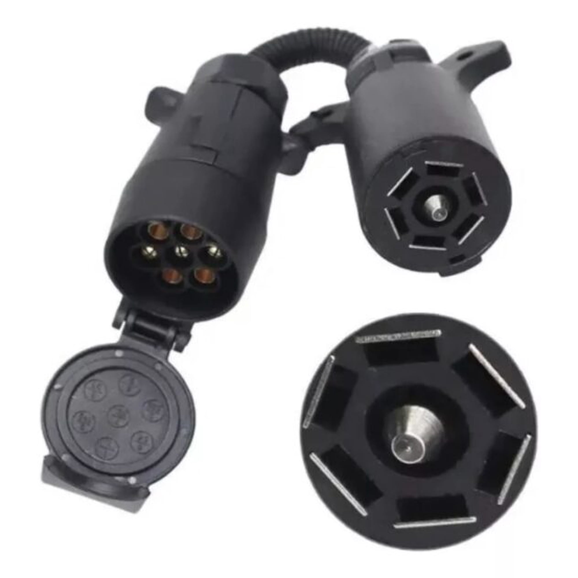 Genérico - Adaptador Enchufe Vehículo Americano Remolque Europeo