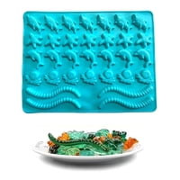 Genérico - Molde Silicona Delfin Moldes Silicona Gomitas Tiburon Pulpo