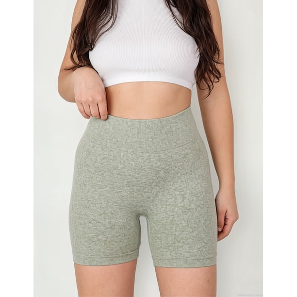Calza Corta Mujer Push Up Premium Fitness