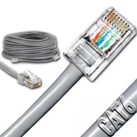 Gen - Cable Red 10 Mts Categoria 6 Rj45 Cat 6 Utp 1000Mbps 10Gbps Multicolor