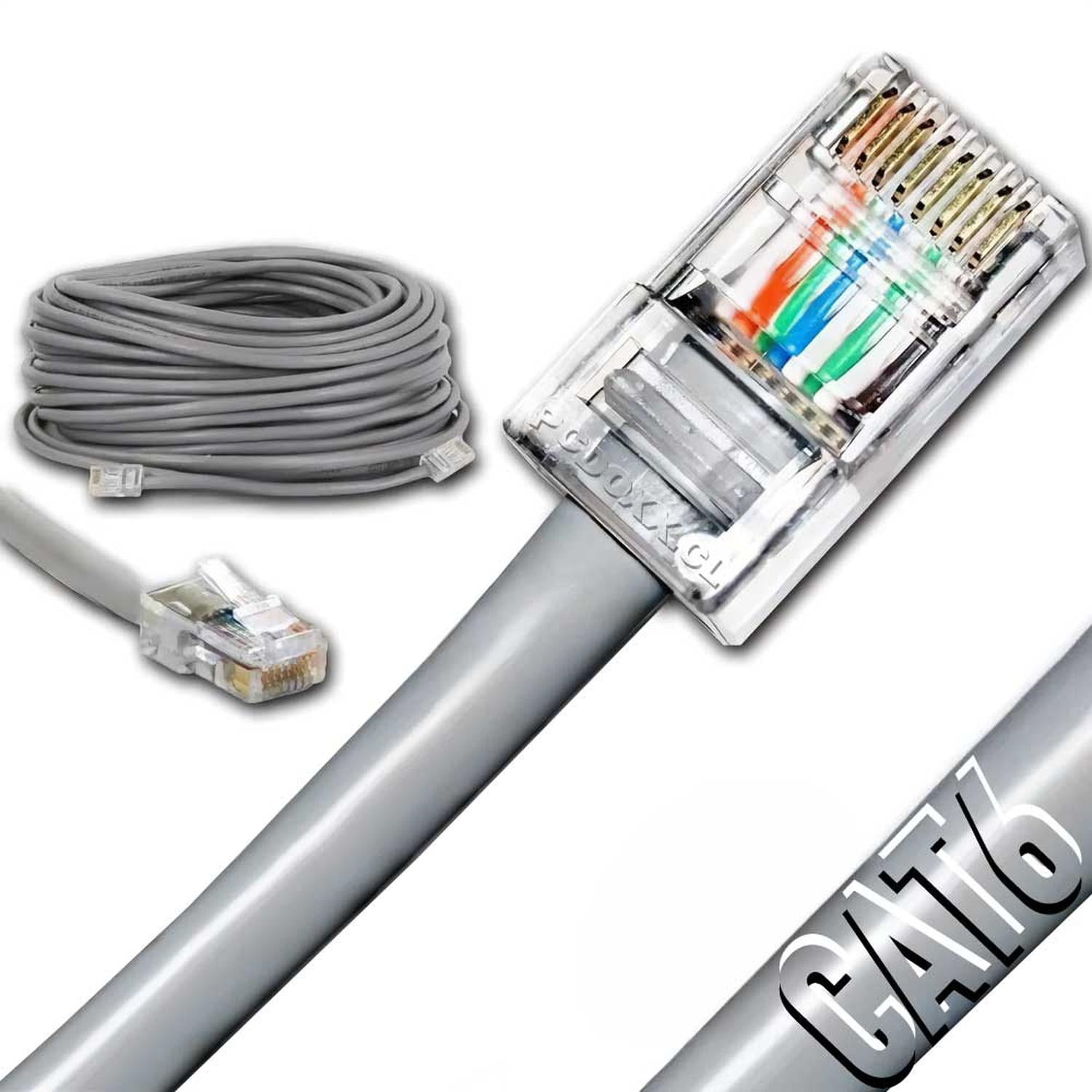 Gen - Cable Red 10 Mts Categoria 6 Rj45 Cat 6 Utp 1000mbps 10gbps Multicolor