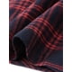 thumbnail image 5 of Agnes Orinda Conjuntos de Halloween Falda de Navidad Vintage de Colegio para Mujer de Talla Grande con Cuadros de Cintura Alta Casual para Fiesta Línea A con Bolsillos 3X Rojo, 5 of 6