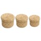 thumbnail image 3 of Cesta De Mimbre De 3 Piezas - Paquete De 3 Cestas De Almacenamiento Para Estantes Con Forro Tejido, 3 of 5