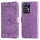 thumbnail image 5 of Funda tipo cartera FOXDOCK para Honor 90 GT , diseño girasol en relieve, cuero PU, cierre magnético, soporte y tarjetero, 5 of 5