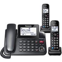 Sistema Telefónico Con Cable Panasonic Kx-Tgf892B Con Bluetooth Negro