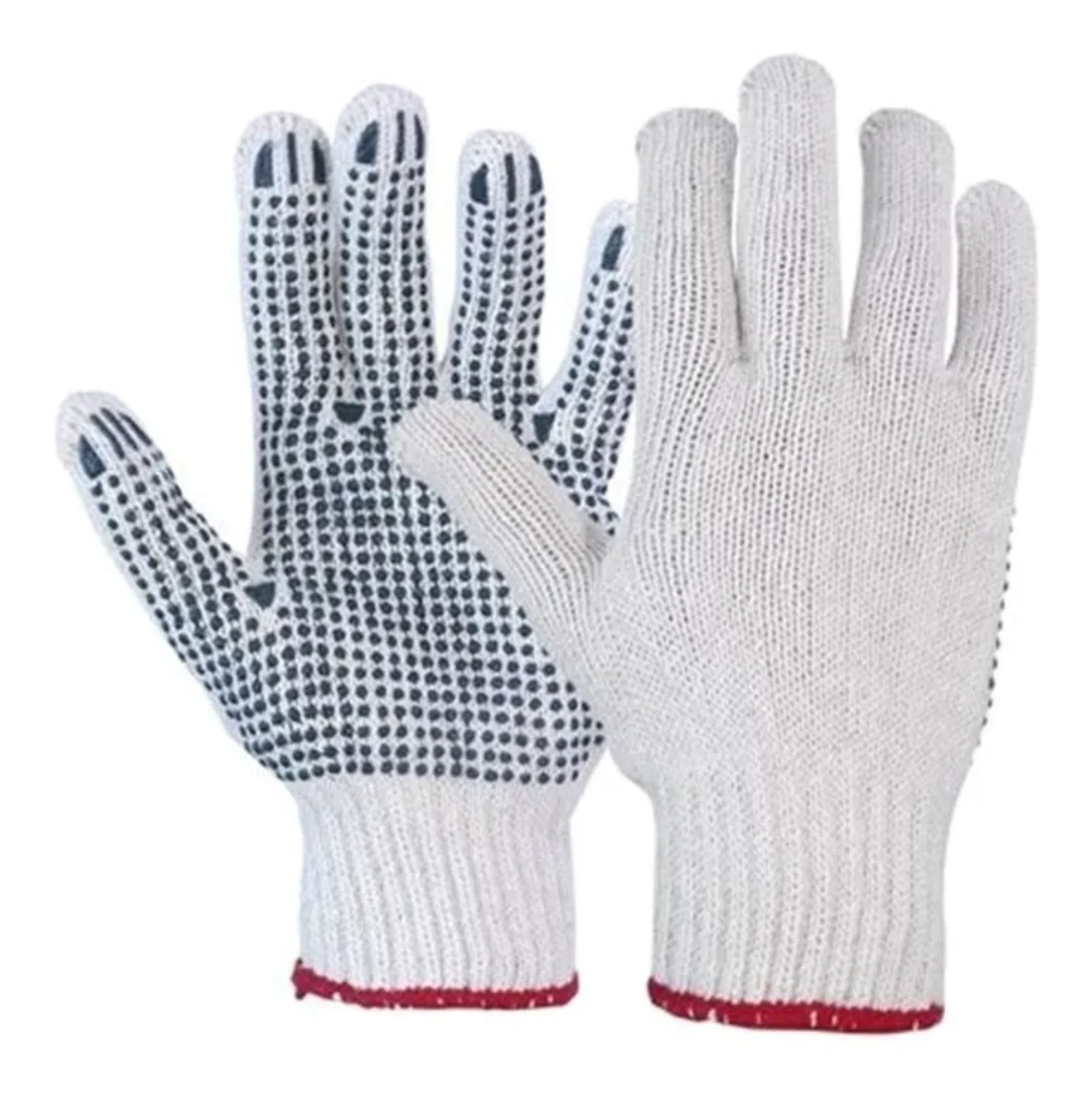 Metalfer - Guante Hilo 4 Hebras Pigmentado (Par)