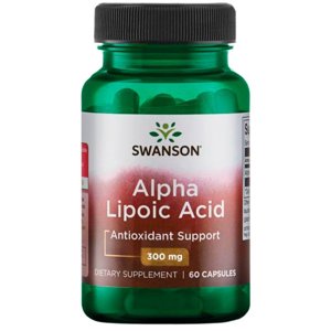 Swanson - Acido Alfa Lipoico 300 Mg Ala 60 Caps