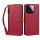 thumbnail image 3 of Funda con Billetera para [Xiaomi 17 Max] con Bolsillo Zipper y Tarjetero Rojo, 3 of 6