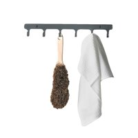 Riel De 6 Ganchos Libell Agoform Antracita