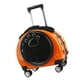 thumbnail image 4 of Maleta Trolley Para Mascotas Ioensy Naranja, 4 of 5