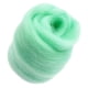 thumbnail image 4 of Fibra Superior De Lana Hecha A Mano 10g Roving Para Materiales De Fieltro De Aguja Verde Claro, 4 of 5