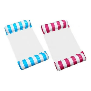 Genérico - Set 2 Inflable Flotante Forma Hamaca Para Piscina Lau