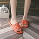 thumbnail image 3 of Comfortable Women's Plaid House Slides - Soft Sole Non-Slip Indoor Slippers for Minimalist Style and Comfort, 3 of 4