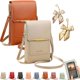 thumbnail image 1 of Bolso bandolera mujer pantalla táctil cuero RFID cartera cruzada antirrobo correa hombro, 1 of 7